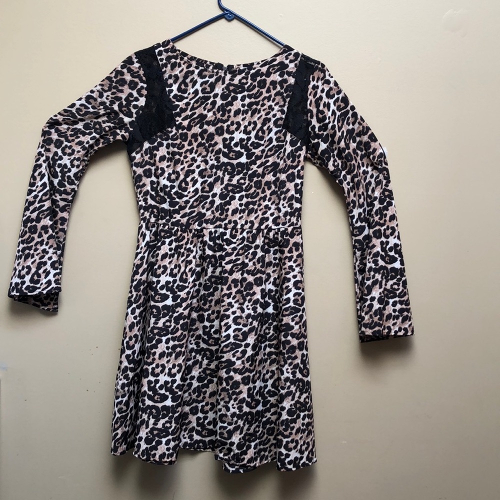 xhilaration animal skin short dress, size M/M.
